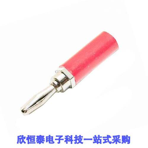 BU-00244-2连接器 《 CONN BANANA PLUG SOLDERLESS RED    》