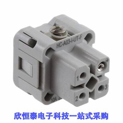 1585223连接器 《 INSERT FMALE 3POS+1GND SCREW    》