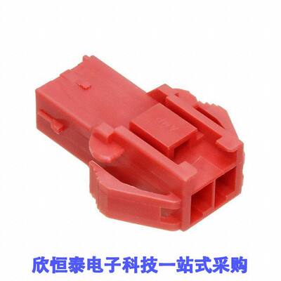 177906-2连接器 《 POWER CONN DBL LO【 RCPT 2P RED    》