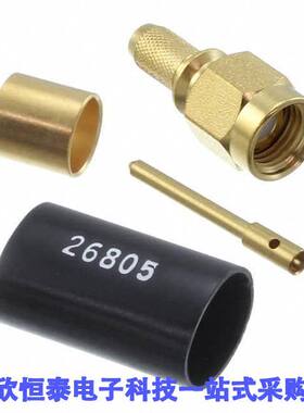 1051650-1连接器 《 CONN SMA PLUG STR 50 OHM SOLDER    》