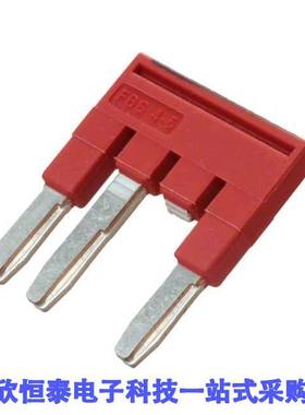 3030366连接器 《 JUMPER TERM BLK 4POS FLAT PIN    》