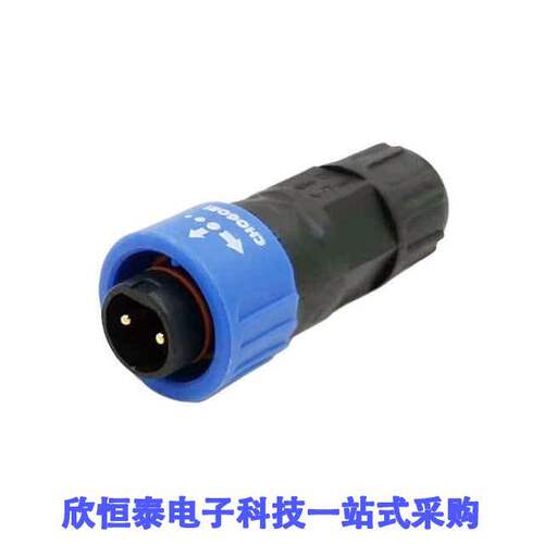 22002131-01连接器 《 STANDARD SERIES 2PIN MALE PLUG W    》