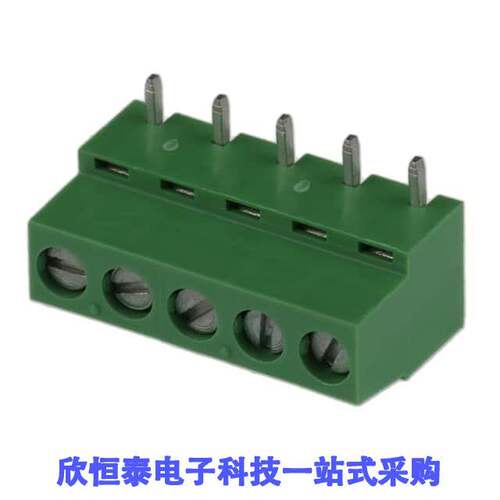 691242500005连接器 《 5.08 MM TERMINAL BLO【, VERTICAL    》