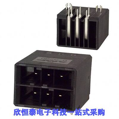 3-178139-2连接器 《 CONN HEADER R/A 6POS 5.08MM    》