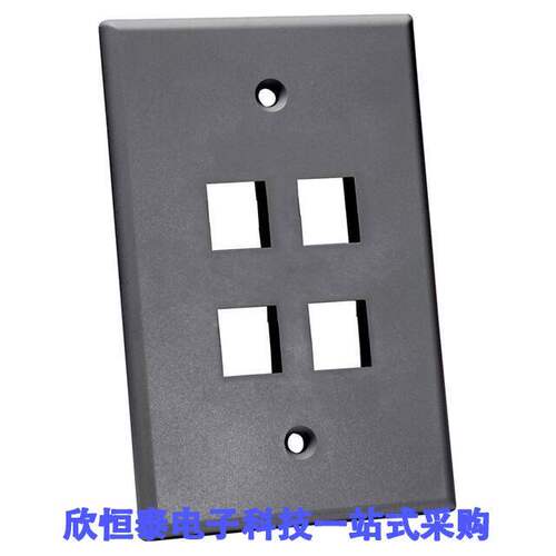 NFP-5040连接器 《 OVERSIZED KEYSTONE WALL PLATE SI    》