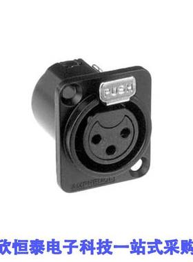 AC3FDZB连接器 《 CONN PLUG FMALE XLR 3P SLDR CUP    》