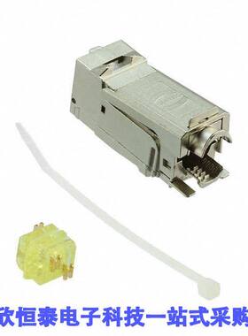 20825010001连接器 《 PRELINK RJ45 KEYSTONE STRT CAT6A    》