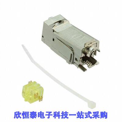 20825010001连接器 《 PRELINK RJ45 KEYSTONE STRT CAT6A    》