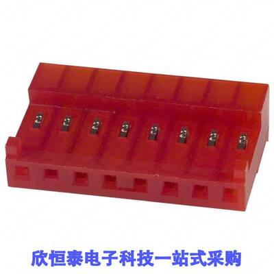 3-644463-8连接器 《 CONN RCPT 8POS IDC 22AWG TIN    》