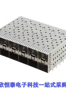 2007562-6连接器 《 CONN SFP+ RCP W/CAGE 2X6 240P RA    》