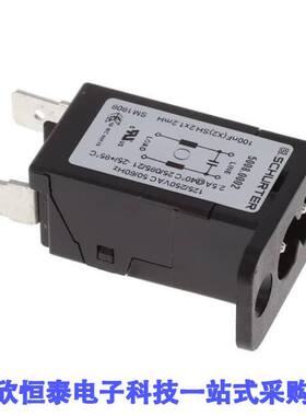 5008.0002连接器 《 PWR ENT RCPT IEC320-C8 PANEL QC    》