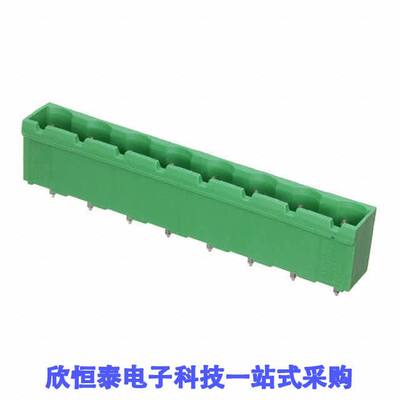 796980-8连接器 《 TERM BLO【 HDR 8POS VERT 7.62MM    》