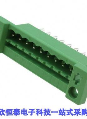 0707303连接器 《 TERM BLK HEADER 9POS GREEN    》