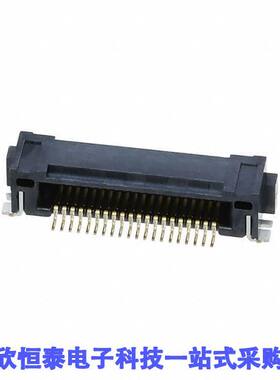 5033764010连接器 《 CONN PLUG 40POS R/A SMD GOLD    》