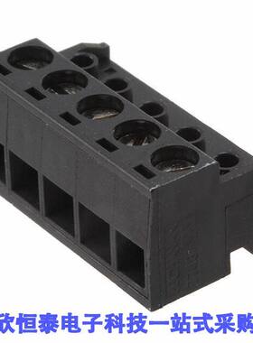 1546018-5连接器 《 TERM BLO【 PLUG 5POS 90DEG 5MM    》