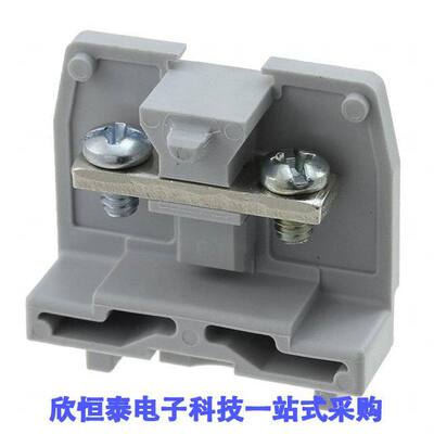 1546143-1连接器 《 TERM BLK NEMA 2POS 10.85MM GRAY    》