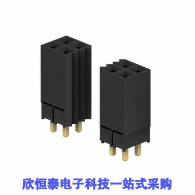 ESQ-104-12-G-D连接器 《 CONN SO【ET 8POS 0.1 GOLD PCB    》