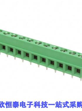 1-282837-1连接器 《 TERM BLK 11P SIDE ENT 5.08MM PCB    》