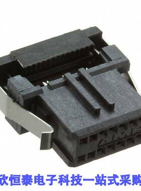 2-111196-6连接器 《 CONN RCPT 14P IDC 30-32AWG GOLD    》