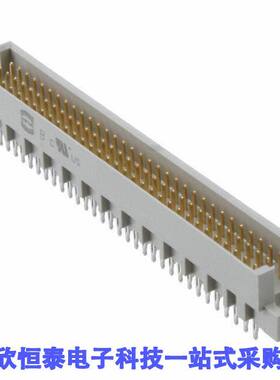 09731966904连接器 《 CONN DIN HDR 96POS PNL MNT GOLD    》