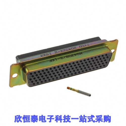 204522-2连接器 《 CONN D-SUB HD RCPT 104P PNL MNT    》