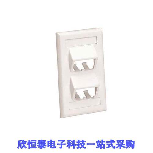 CFPSL4EIY连接器 《 FACEPLATE, 4 PORT, CLASSIC, SLOP    》