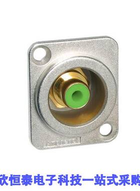 ACJD-GRN连接器 《 CONN RCA JA【 CHASIS MOUNT GREEN    》