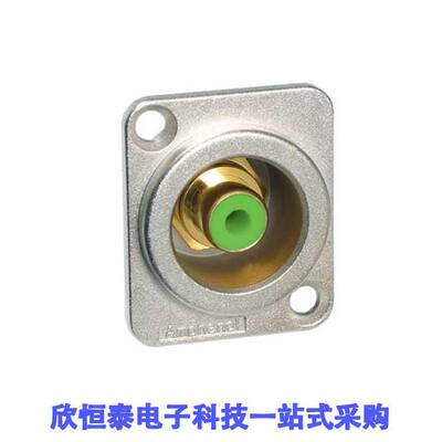 ACJD-GRN连接器 《 CONN RCA JA【 CHASIS MOUNT GREEN    》
