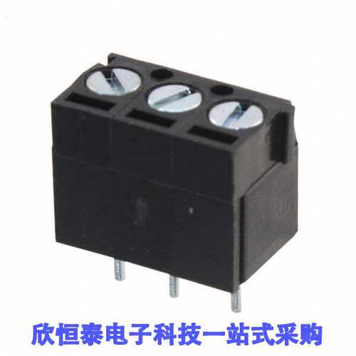 OSTTE030104连接器 《 TERM BLK 3POS SIDE ENT 3.5MM PCB    》