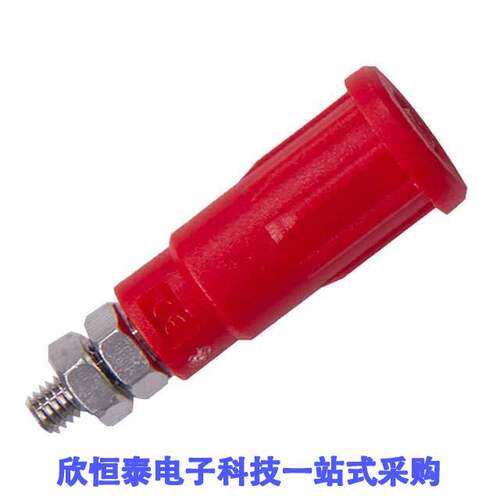 CT3080-2连接器 《 JA【 SAFETY 2MM STUD PUSHIN RED    》