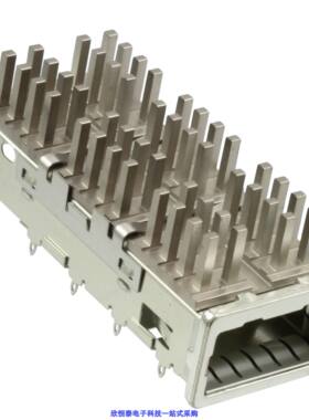 2057855-1连接器 《 CONN QSFP+ CAGE W/HSINK PRESS RA    》