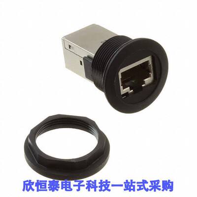 09454521561连接器 《 HAR-PORT RJ45 CAT6 COUPLER - BLA    》