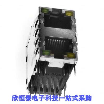 6368011-3连接器 《 CONN MOD JA【 8P8C R/A SHIELDED    》