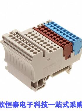 1692630000连接器 《 CONN TERM BLK MNT BASE RAIL BEIG    》