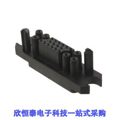 1648116-1连接器 《 CONN RCPT HSG MIN-DRAWER 22P BLK    》