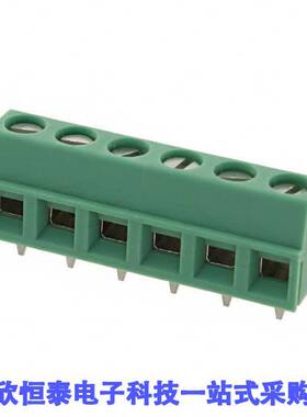 1729050连接器 《 TERM BLK 6POS SIDE ENTRY 5MM PCB    》