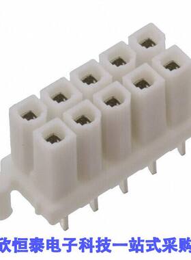 0444751021连接器 《 CONN RCPT 10POS 0.165 TIN PCB    》