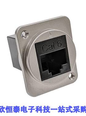 EHRJ45D6M3连接器 《 CONN, RJ45, CAT6, DIECAST HOUSIN    》
