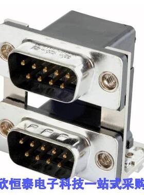 DLS1PP5AN23X连接器 《 CONN D-SUB PLUG 9POS R/A SLDR    》