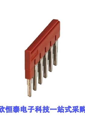 1008238连接器 《 JUMPER TERM BLK 6POS FLAT PIN    》