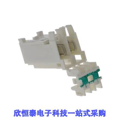 1-282002-8连接器 《 CONN PLUG 2POS IDC TIN    》