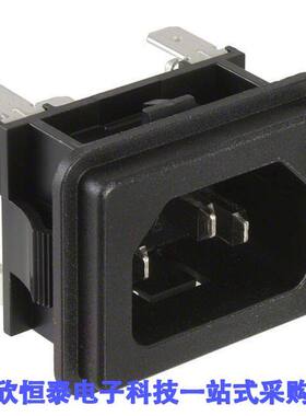 GSF2.2011.01连接器 《 PWR ENT RCPT IEC320-C14 PANEL QC    》