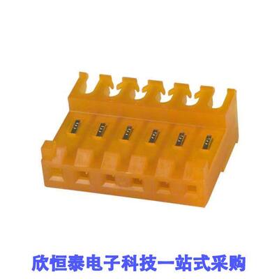 3-644465-6连接器 《 CONN RCPT 6POS IDC 18AWG TIN    》
