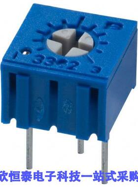 3362P-1-254电位计 《 TRIMMER 250K OHM 0.5W PC PIN TOP    》