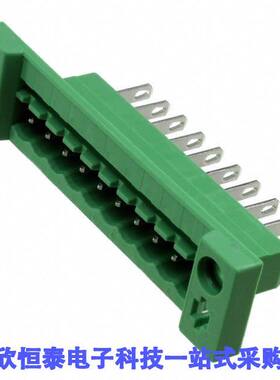 0707316连接器 《 TERM BLK HEADER 10POS GREEN    》