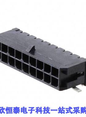 0430451810连接器 《 CONN HEADER SMD R/A 18POS 3MM    》