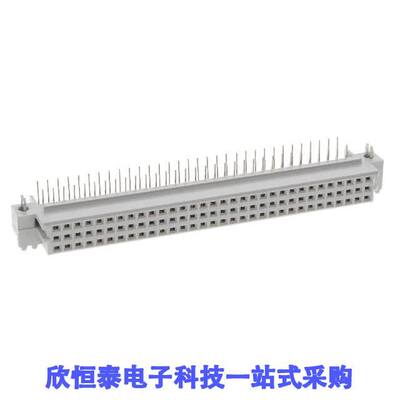 650897-5连接器 《 CONN DIN RCPT 96POS PCB RA    》