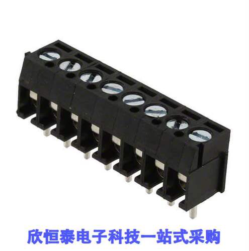 OSTTE080104连接器 《 TERM BLK 8POS SIDE ENT 3.5MM PCB    》