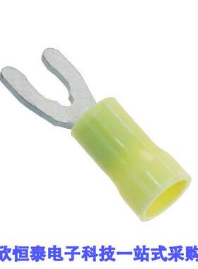 52963-2连接器 《 CONN SPADE TERM 10-12AWG #10 YEL    》