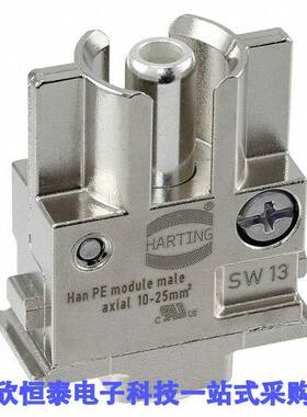 09140012632连接器 《 HAN PE-MODULE MALE AXIAL 10-25QM    》